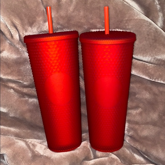 Starbucks Other - ✨❤️Starbucks 2021 red studded cups❤️✨